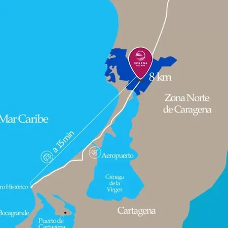 De Lujo En Cartagena, Serena Del Mar *